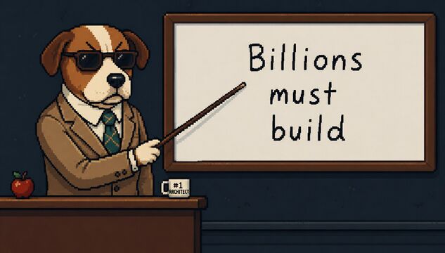 The billions treatment — variant founder-portrait genre.